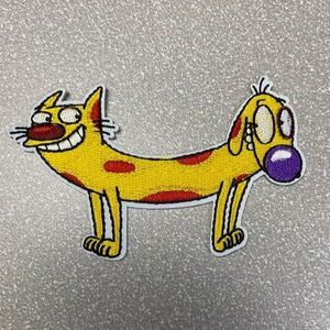 CatDog Iron on Patch